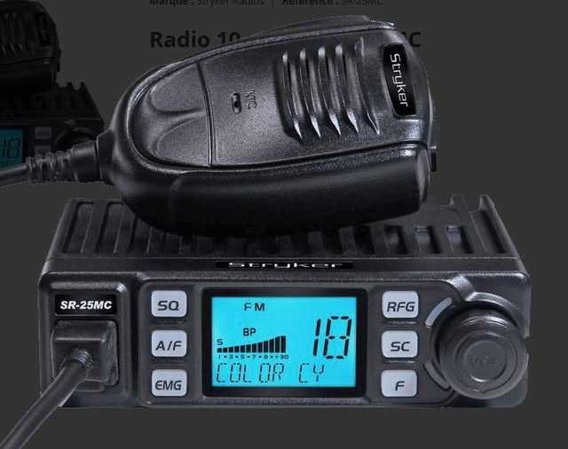 Radio 10 mètres SR-25MC