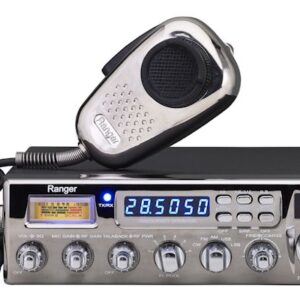 Ranger (RCI-69VHP) - AM/FM/USB/LSB/CW, noir avec façade chromée, radios mobiles amateurs de 10...